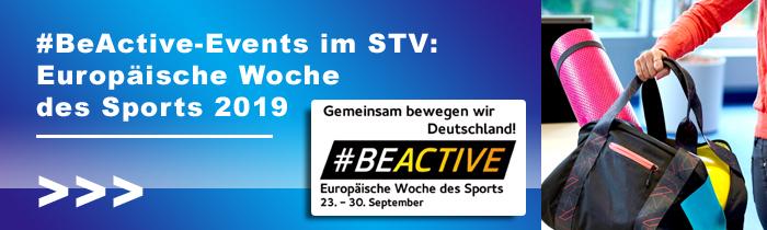 #BeActive-Events im STV – Europäische Woche des Sports 2019