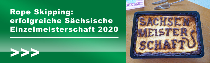 Rope Skipping: erfolgreiche Sächsische Einzelmeisterschaft 2020