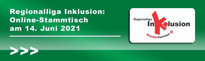 Regionalliga Inklusion: Online-Stammtisch am 14. Juni 2021