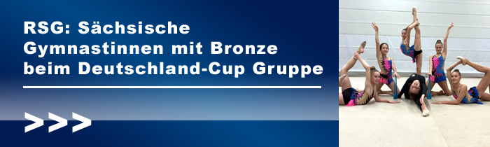 Sächsische Gymnastinnen mit Bronze beim Deutschland-Cup Gruppe 