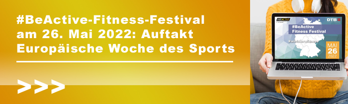 #BeActive-Fitness-Festival am 26. Mai 2022