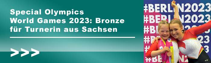 Special Olympics World Games 2023: Bronze für Turnerin aus Sachsen