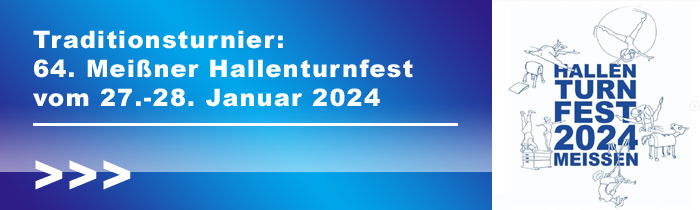 Traditionsturnier: 64. Meißner Hallenturnfest vom 27.-28. Januar 2024