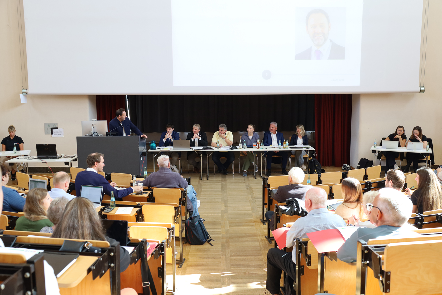 Grußworte von Christian Dahms (LSB Sachsen)